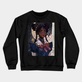 Black Sailor Moon Crewneck Sweatshirt